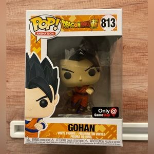 Pop! Dragonball Super #813 Gohan [gamestop exclusive -Metallic]
